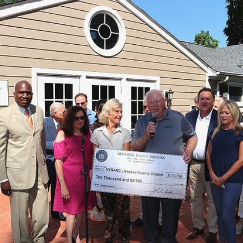 AHRC giant check