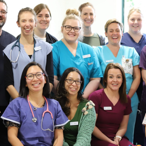 Mercy Health team poses for a picture