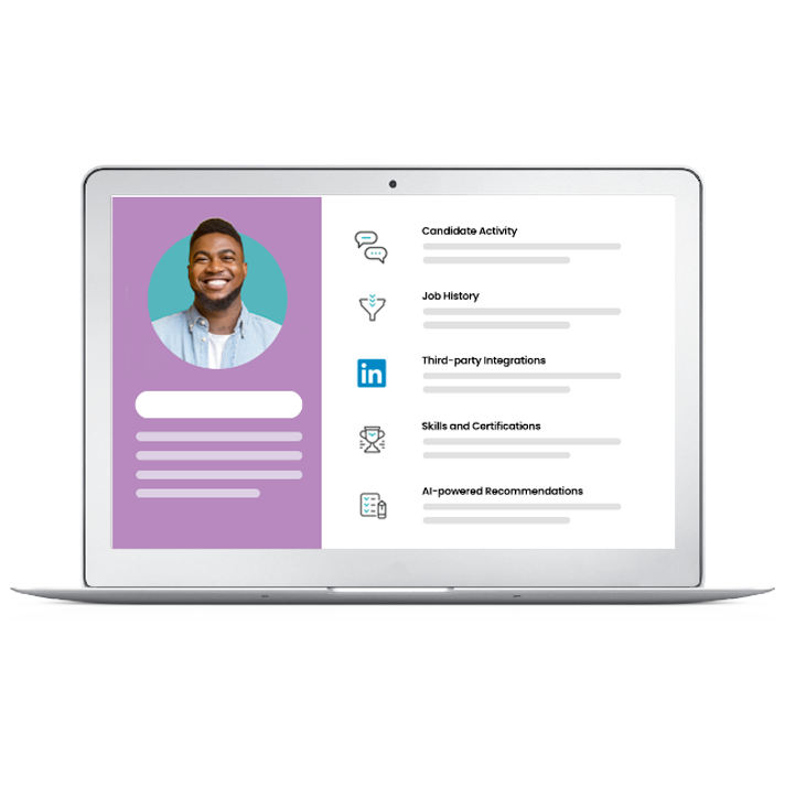 iCIMS Onboarding ATS integration on laptop